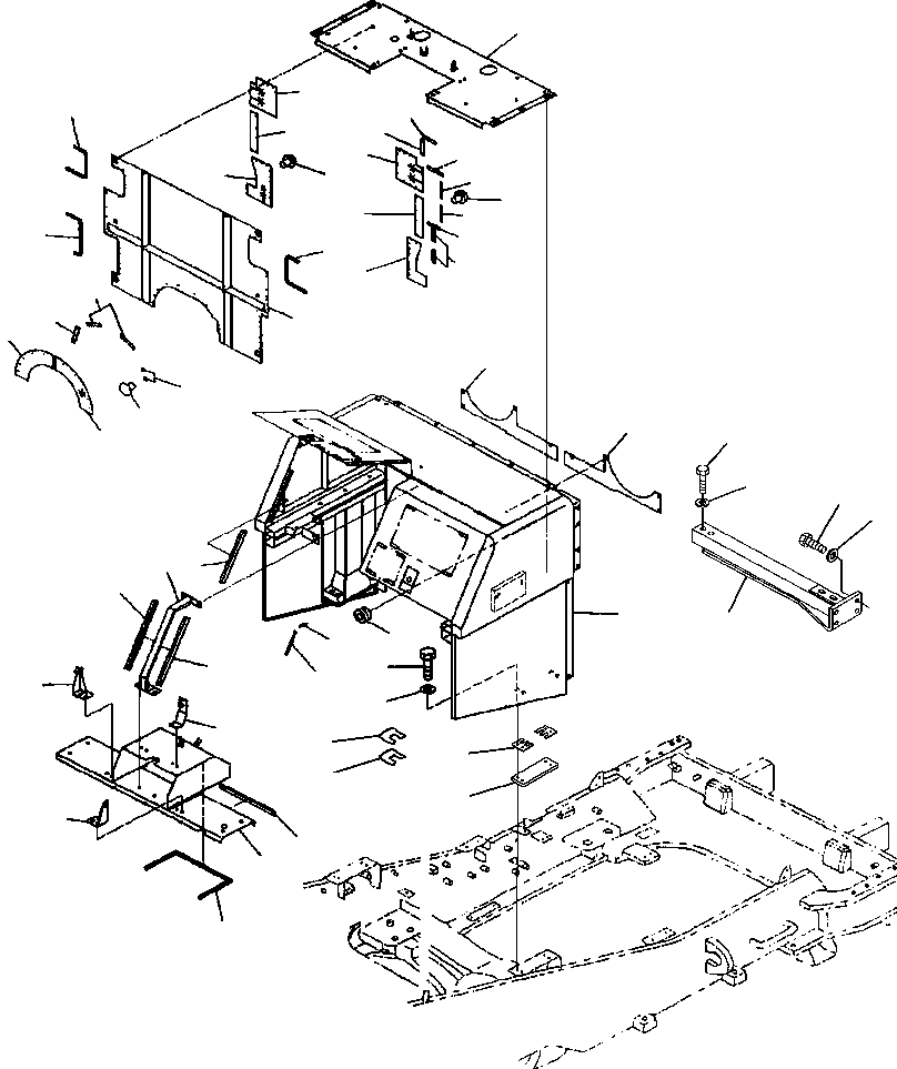BULKHEAD 427-54-A1650 KOMATSU