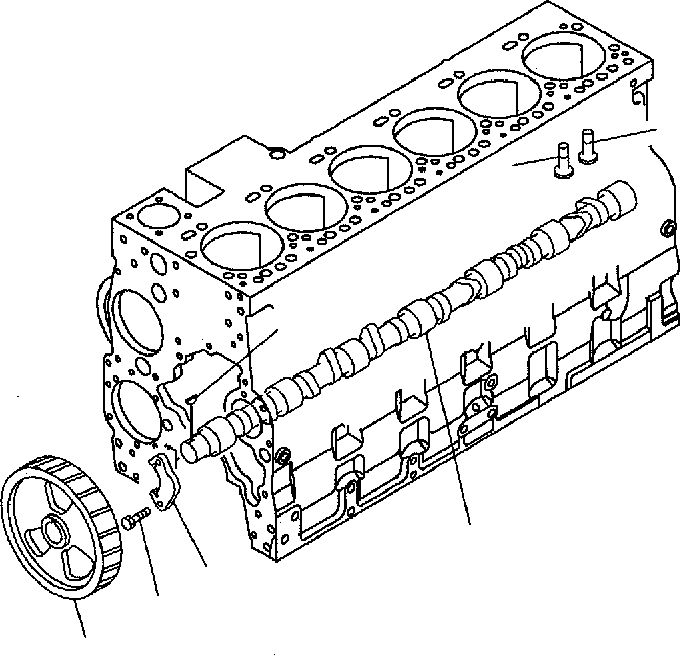 GEAR,PUMP DRIVE 6156-71-3230 KOMATSU