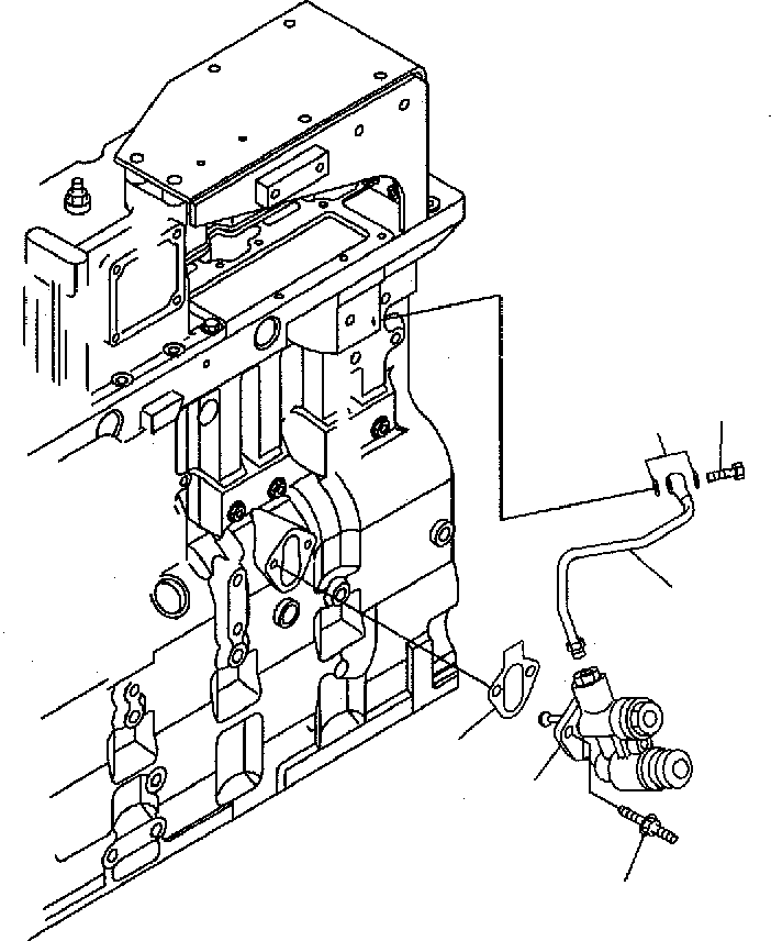 Комплект прокладок, блок цилиндров 6159-K2-9900 KOMATSU