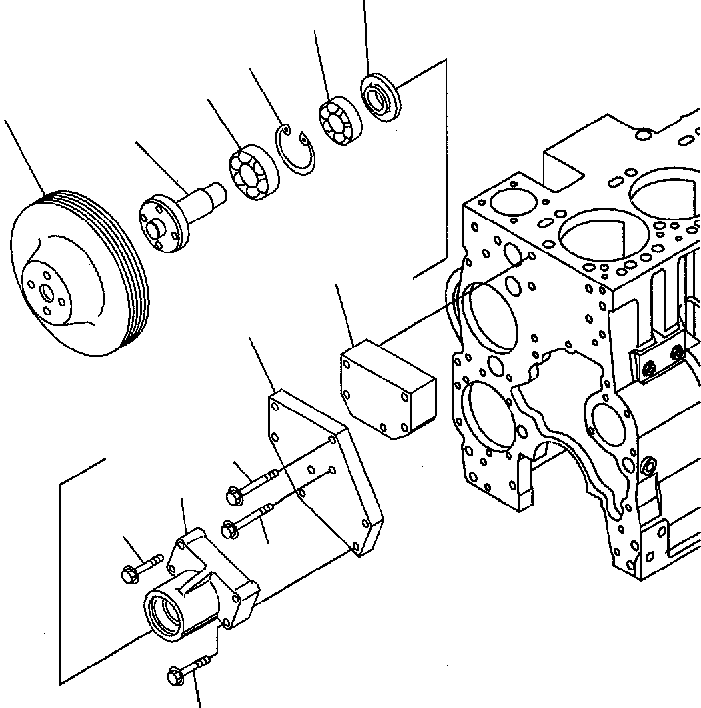 Шарикоподшипник \0\6743-61-3540 KOMATSU