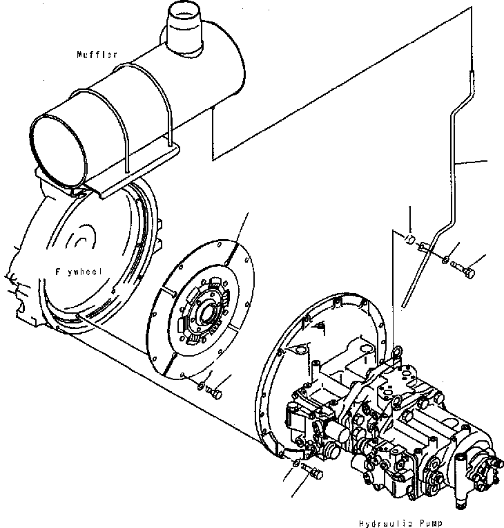 Насос в сборе 207-2G-00022 KOMATSU