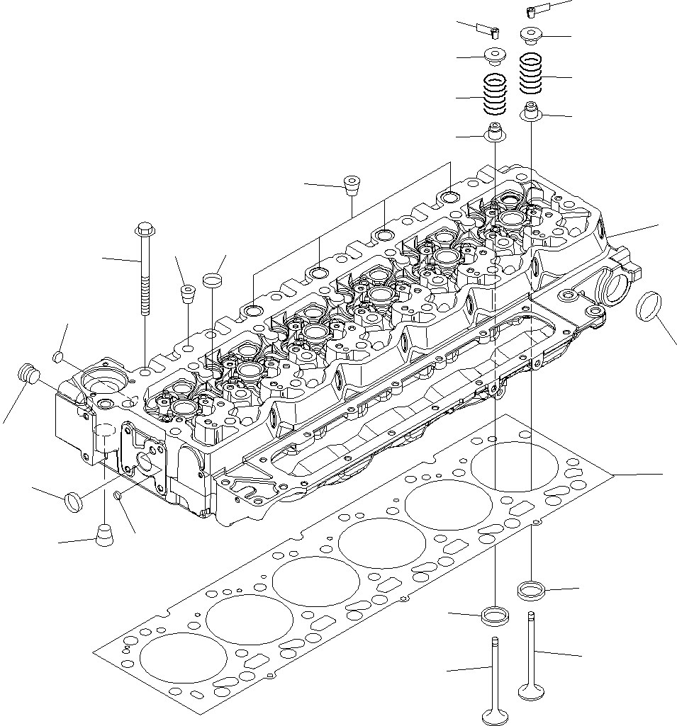 Выпускной клапан 6745-41-4151 KOMATSU