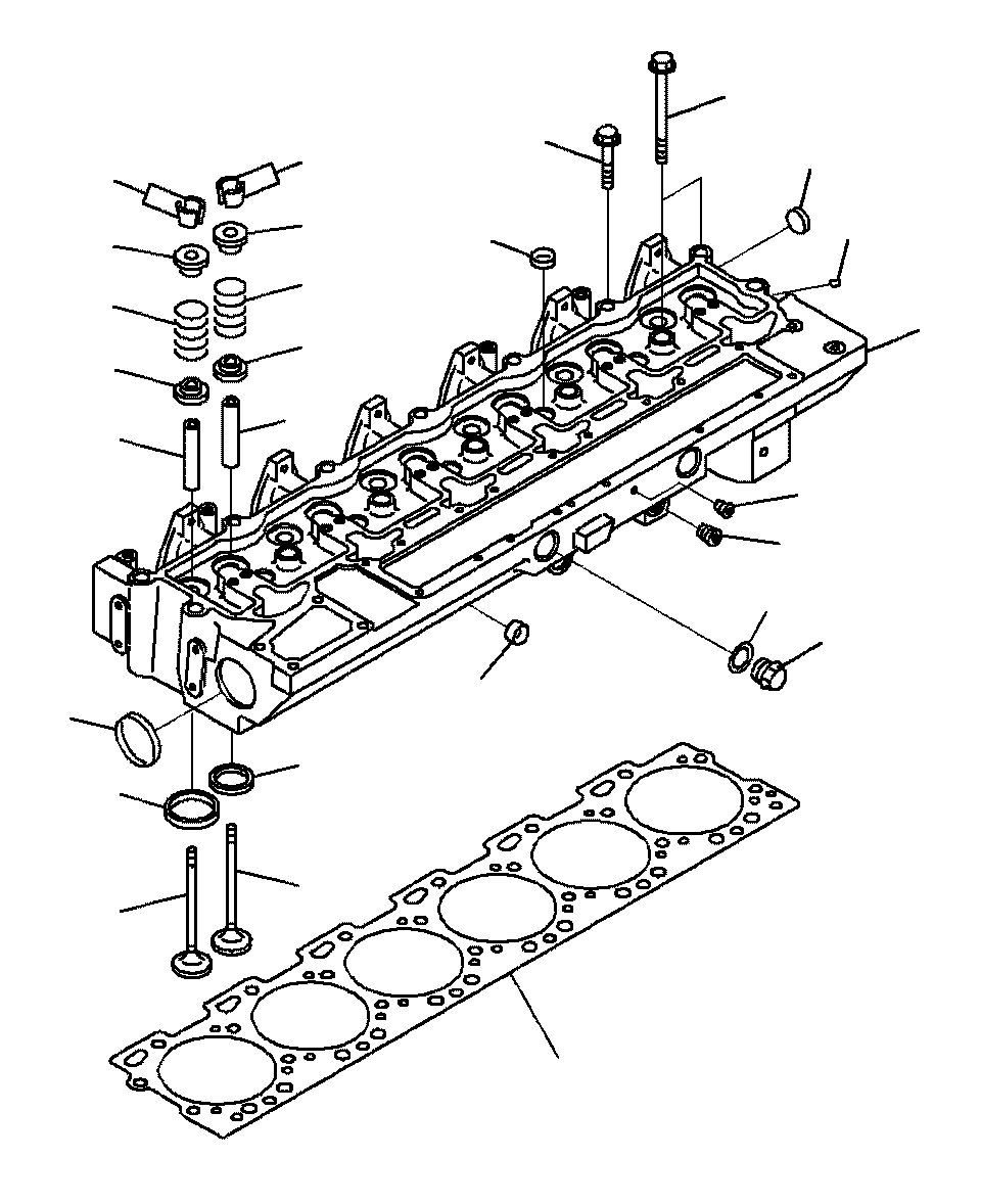 Выпускной клапан 124-09-52H2 KOMATSU
