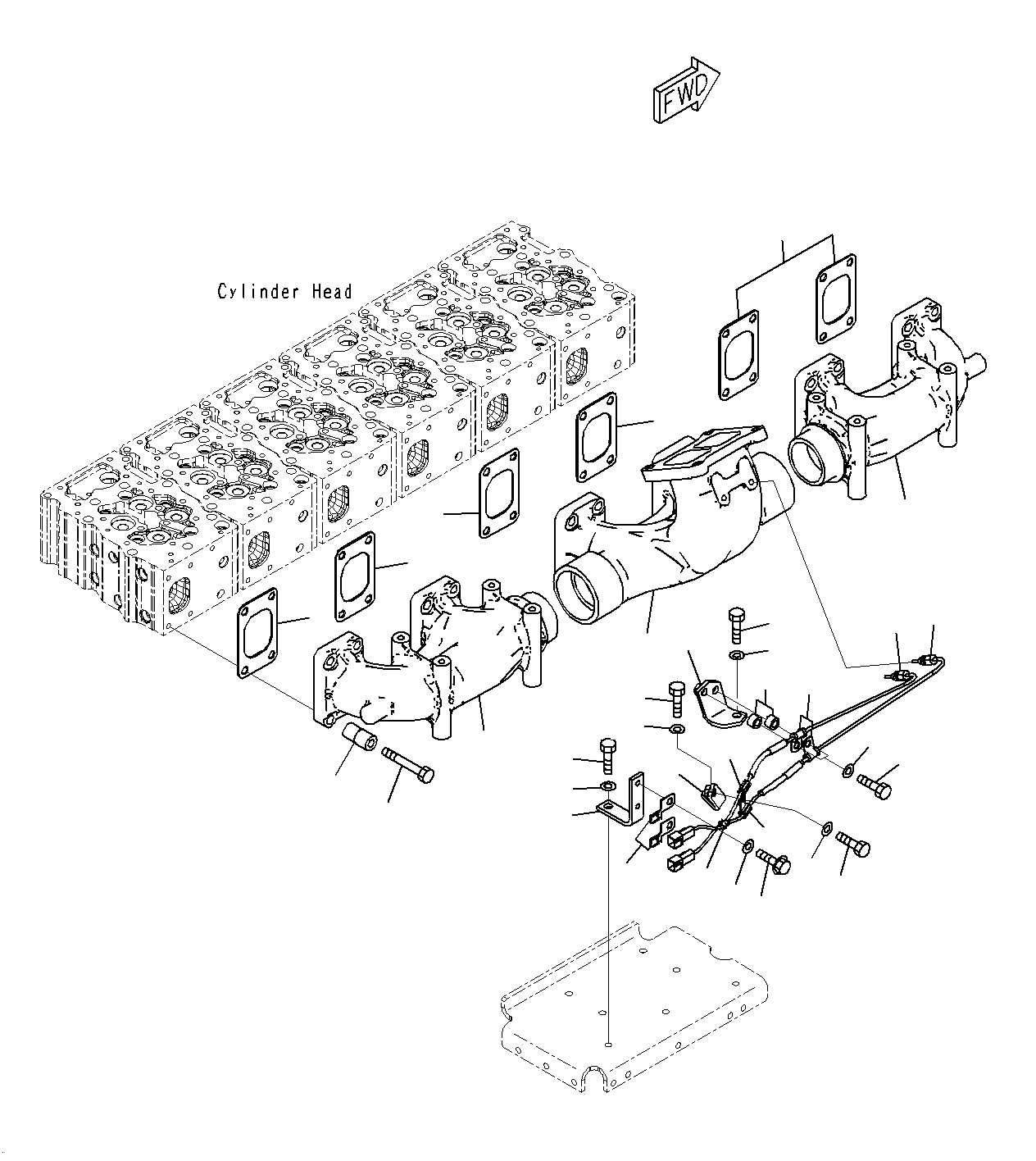 Датчик температуры 6245-11-5580 KOMATSU