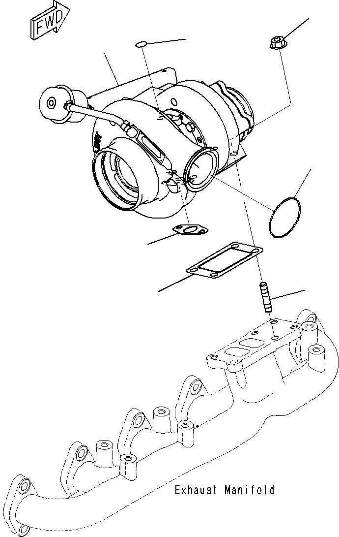 Turbocharger Kit 6754-81-8240 KOMATSU