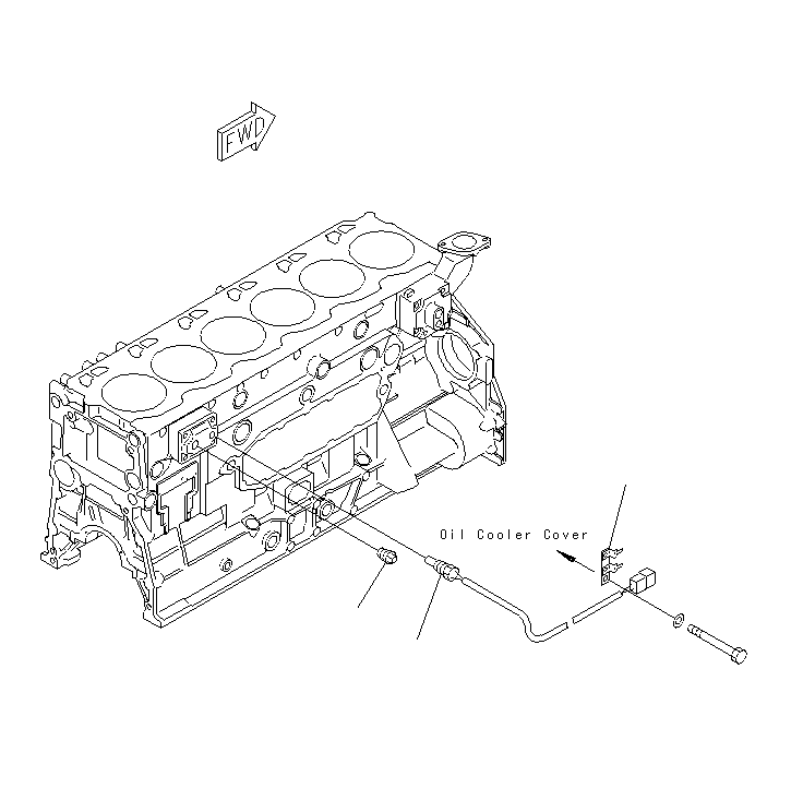 THERMO SENSOR,WATER TEMPERATURE 11Y-06-11381 KOMATSU