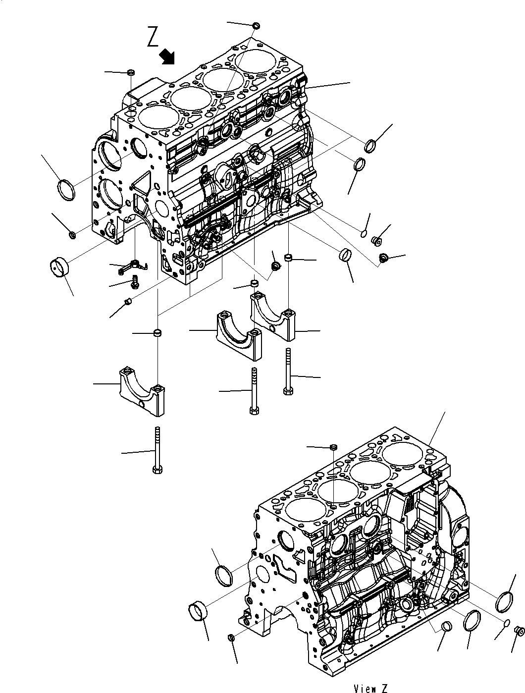Направляющая 6745-41-2152 KOMATSU
