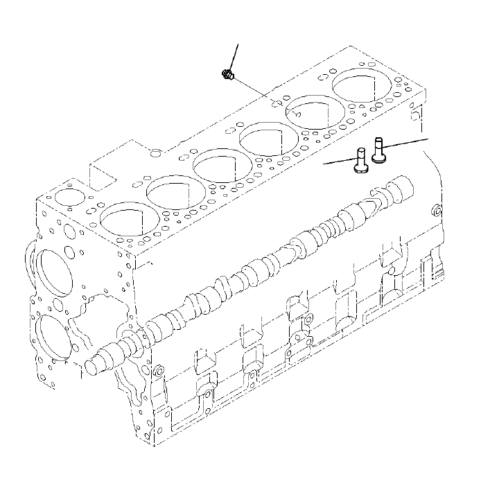 Cylinder Block Assembly 6754-21-1017 KOMATSU