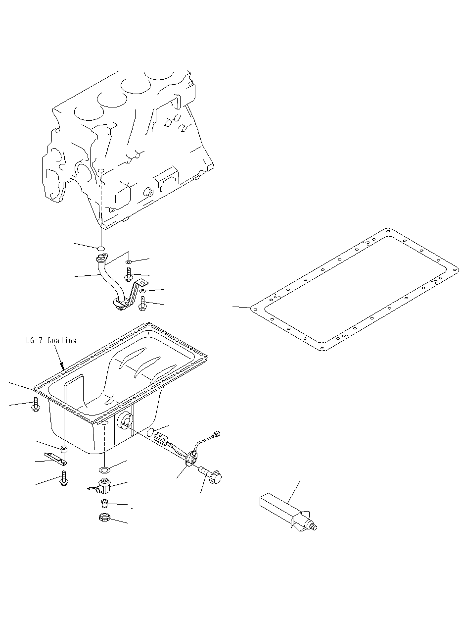 UNDER PLATE 62052-15910 KOMATSU