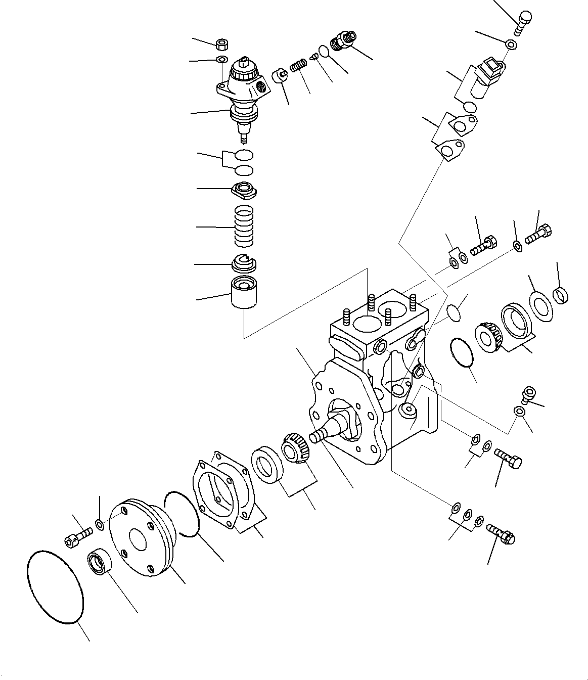 Корпус в сборе (ND094100-0490) KOMATSU