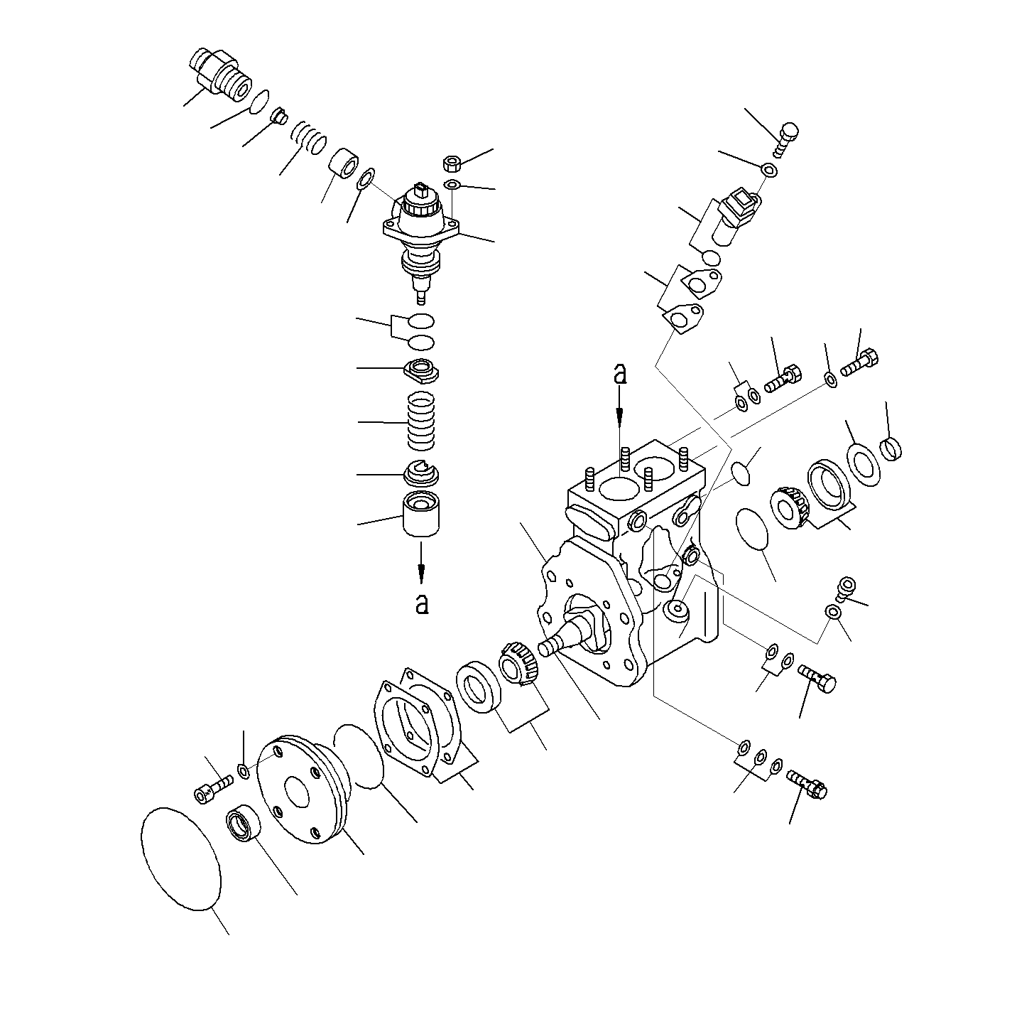 Клапан в сборе (ND090310-0500) KOMATSU