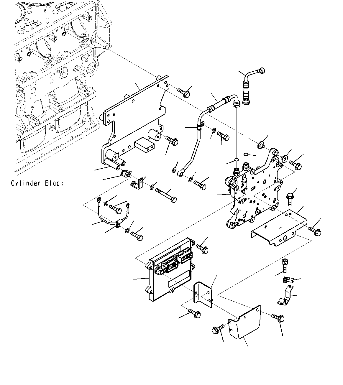 Hose, Inlet 6245-71-5291 KOMATSU