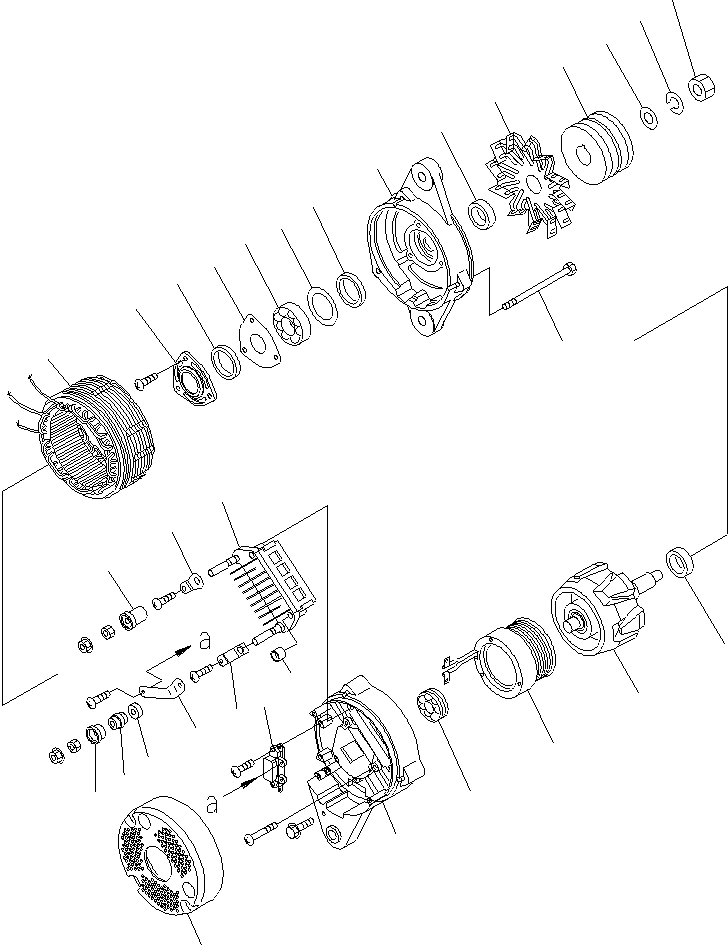 Regulator Assembly KD0-35719-0201 KOMATSU