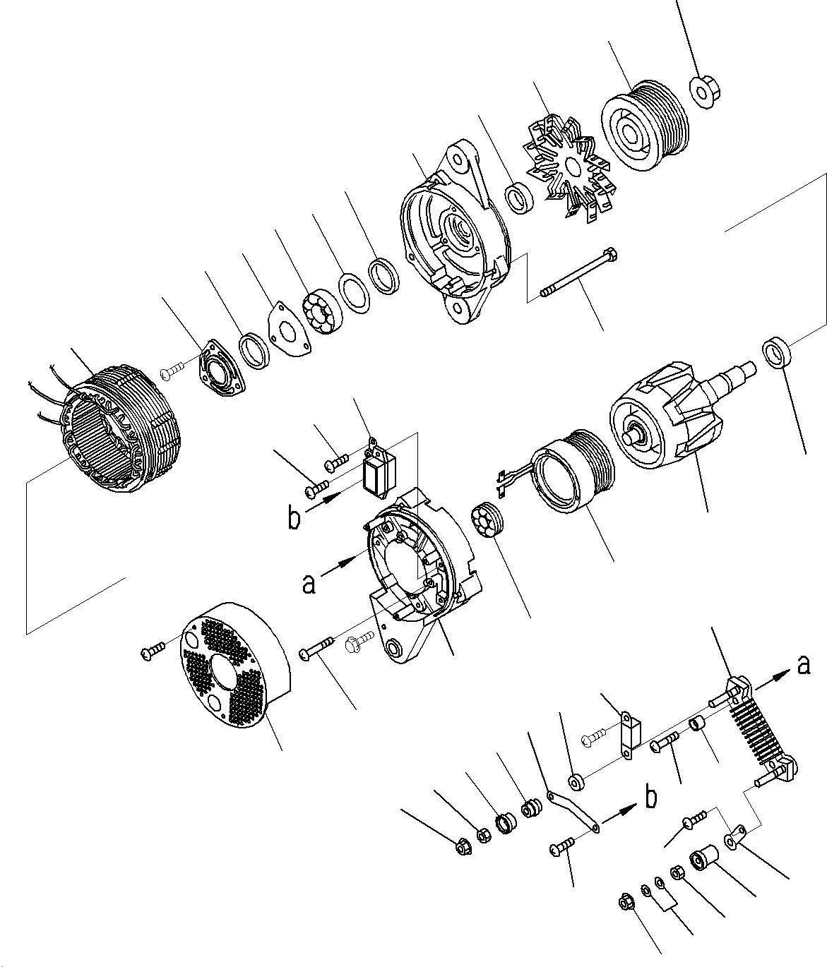 Гайка KD0-35902-0010 KOMATSU