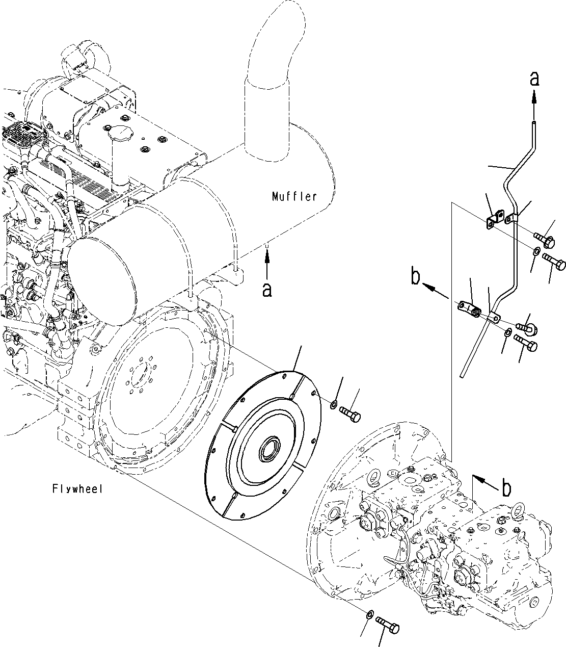 Трубка 6745-11-6530 KOMATSU