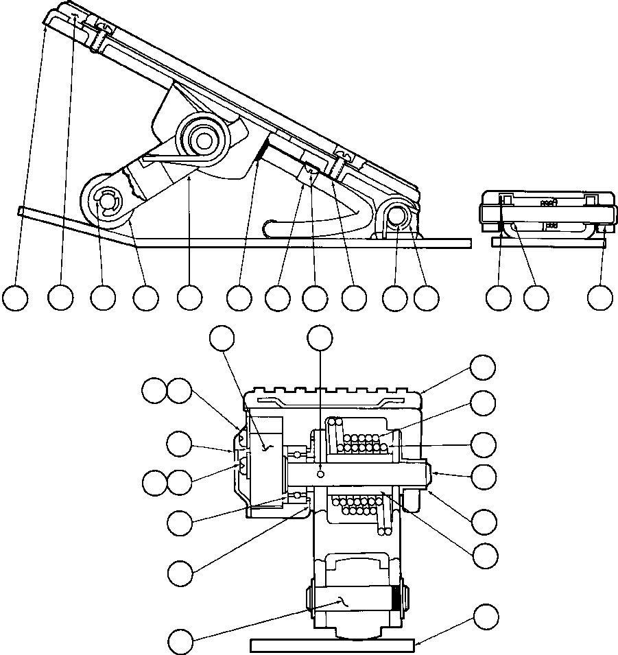 ELECTRONIC TREADLE - RETARDER (1) PB6887 KOMATSU