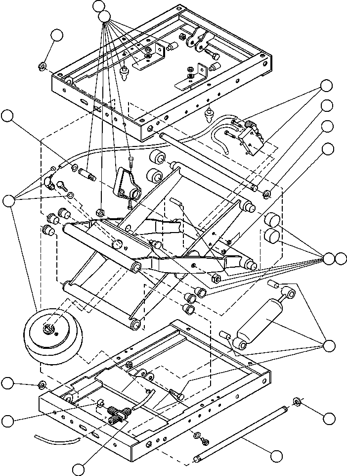 AXLE VE4583 KOMATSU