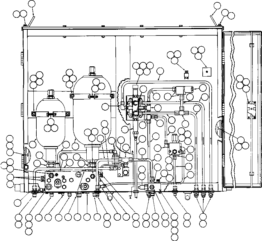 MANIFOLD, BRAKE (SEE INDEX) PB7565 KOMATSU