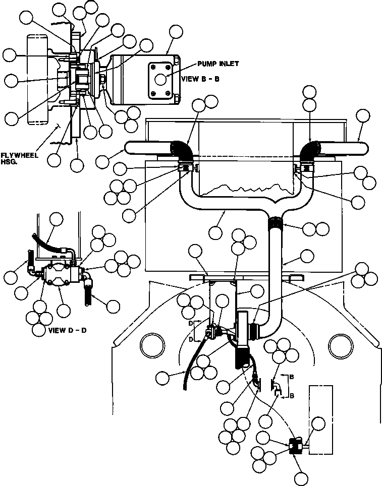 Винт с головкой - 1/4" - 20NC X 1/2" DC3164 KOMATSU