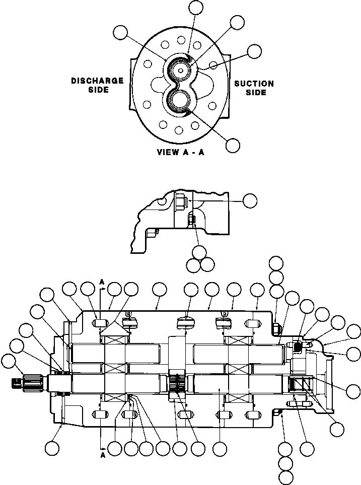 Шпилька VE3602 KOMATSU