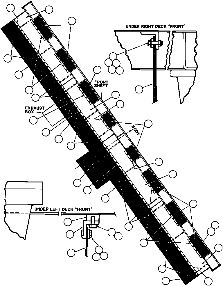 FLAP, MUD - RIGHT FRONT EB5046 KOMATSU