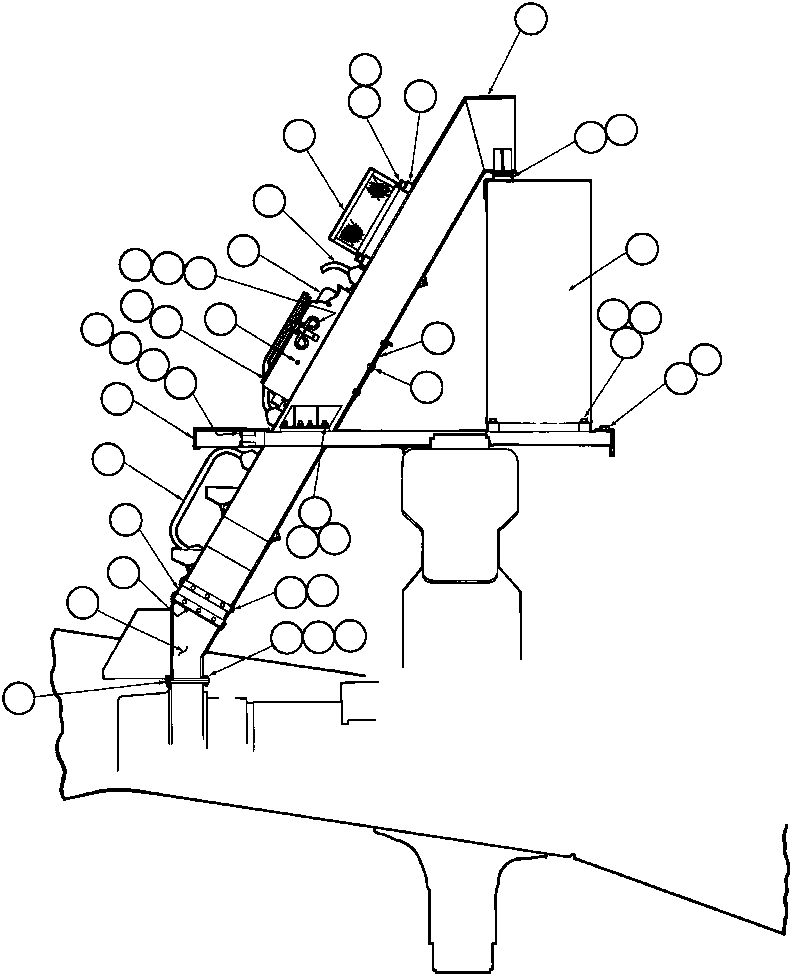 DUCT, INLET YA2034 KOMATSU