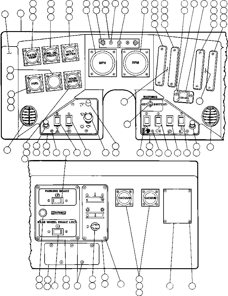 HARNESS, MAIN (1) EB8228 KOMATSU