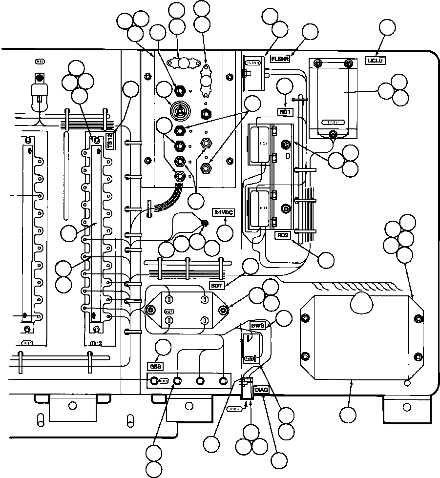 STRIP, CIRCUIT IDENTIFICATION EB8238 KOMATSU