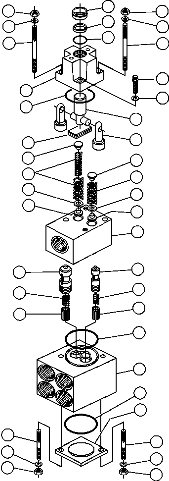(4) INCLUDED IN VE7456 PILOT ACTUATOR KIT. VE7456 KOMATSU