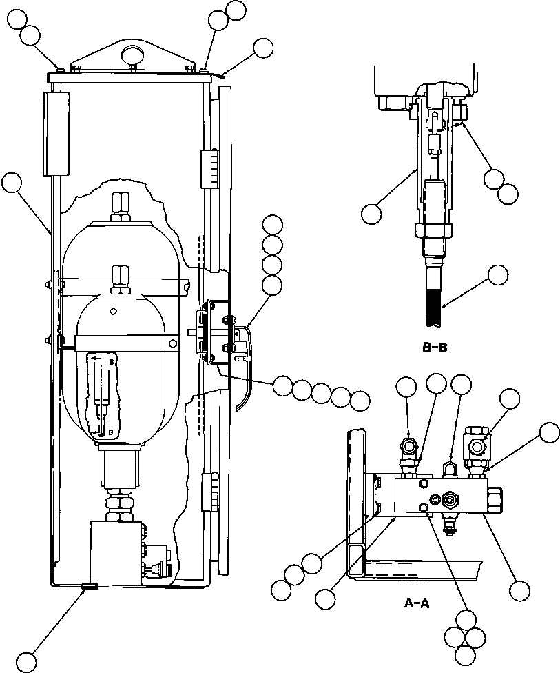 CABINET, BRAKE EB8209 KOMATSU