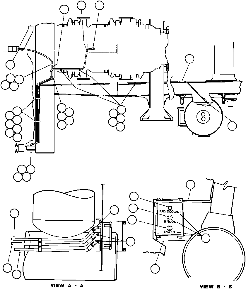 Шланг HA0186 KOMATSU