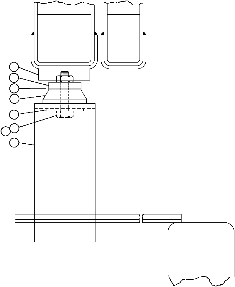 SNUBBER, RUBBER PB0153 KOMATSU