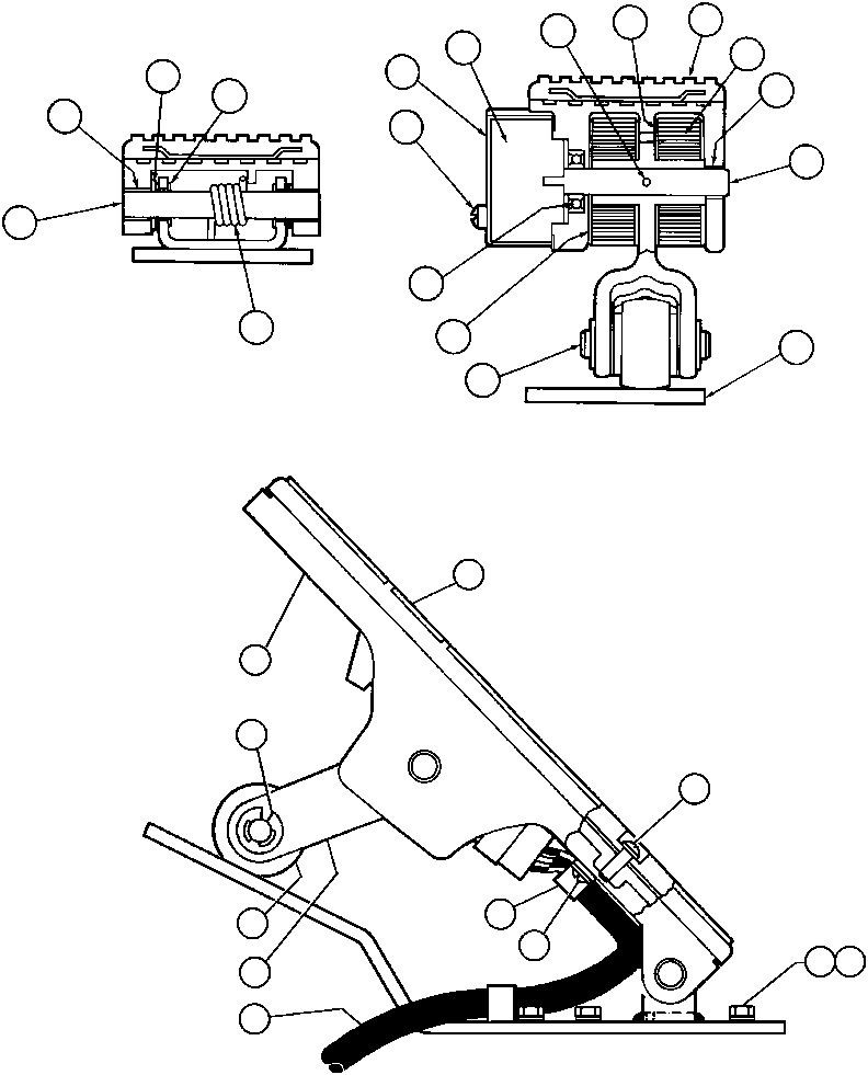 (3) INCLUDED IN VE8224 UPPER ARM KIT. VE8224 KOMATSU
