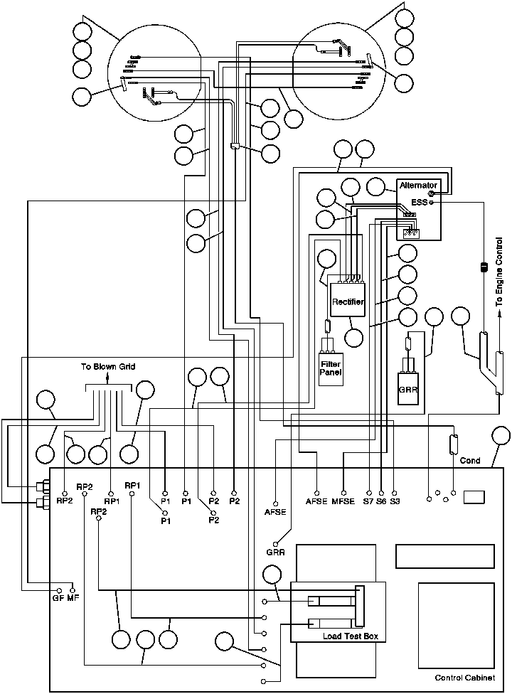 Кабель - 74 (ALTERNATOR TO GF CONTACTOR) CH1902 KOMATSU