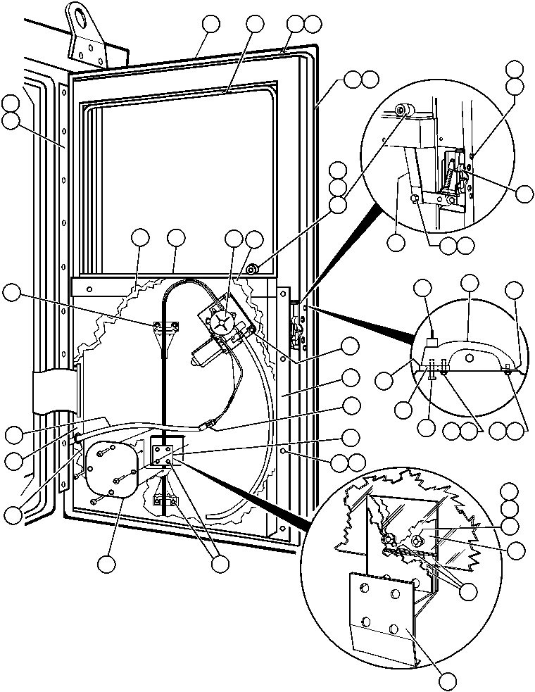 PANEL ASSM - R.H. SM2295 KOMATSU