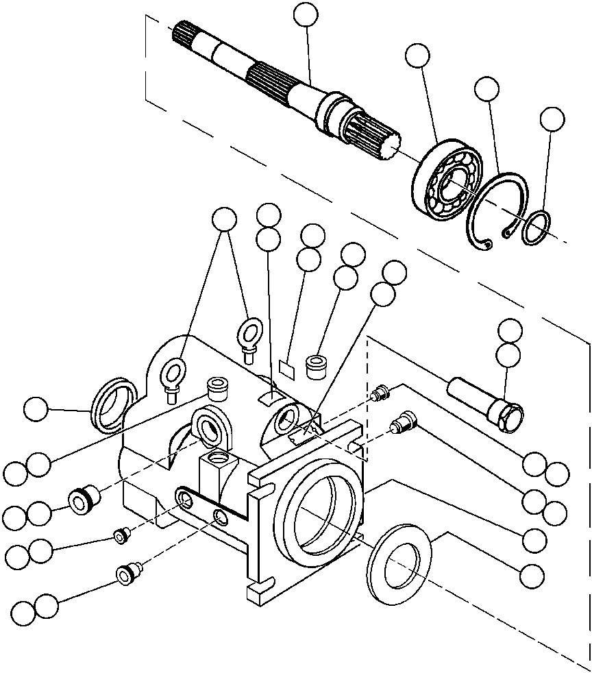 Уплотнительное кольцо (1) BF0293 KOMATSU