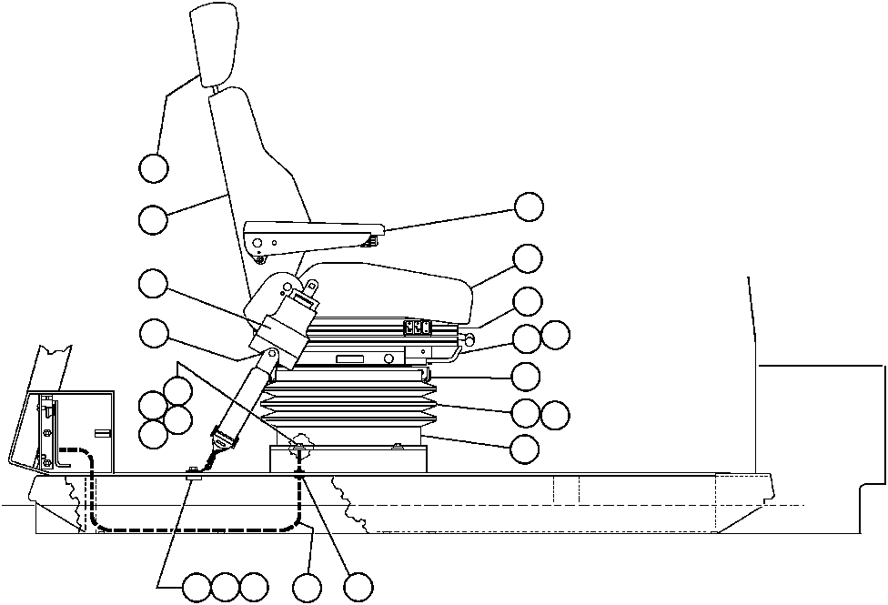 BAR, INTERMEDIATE CONNECTING POINTS VE8865 KOMATSU