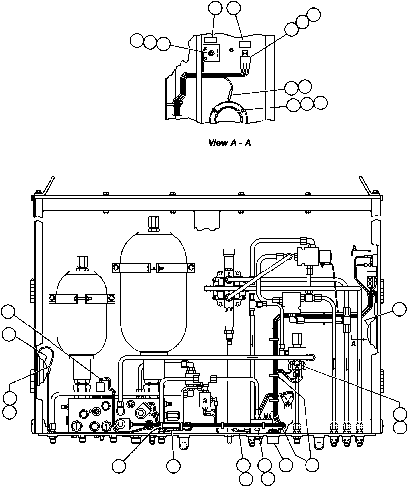 HARNESS, INTERNAL EF6943 KOMATSU