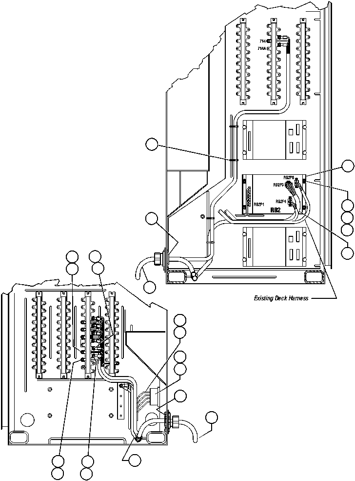 HARNESS - PLM CONTROL ED5818 KOMATSU