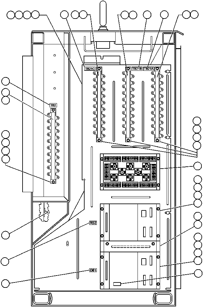 Панель ED8157 KOMATSU