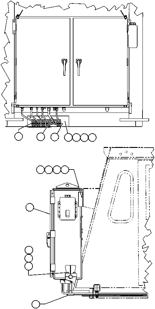 BRAKE CABINET ASSM (SEE INDEX) EC6246 KOMATSU