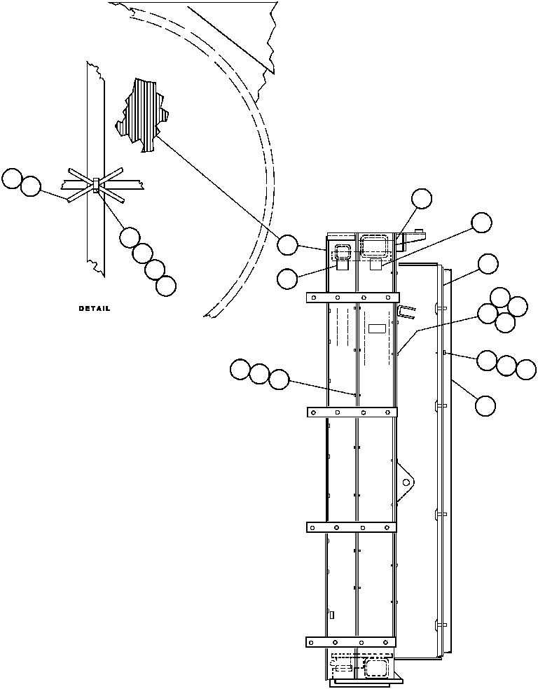 Гайка - 1/2" - 13NC VE7367 KOMATSU