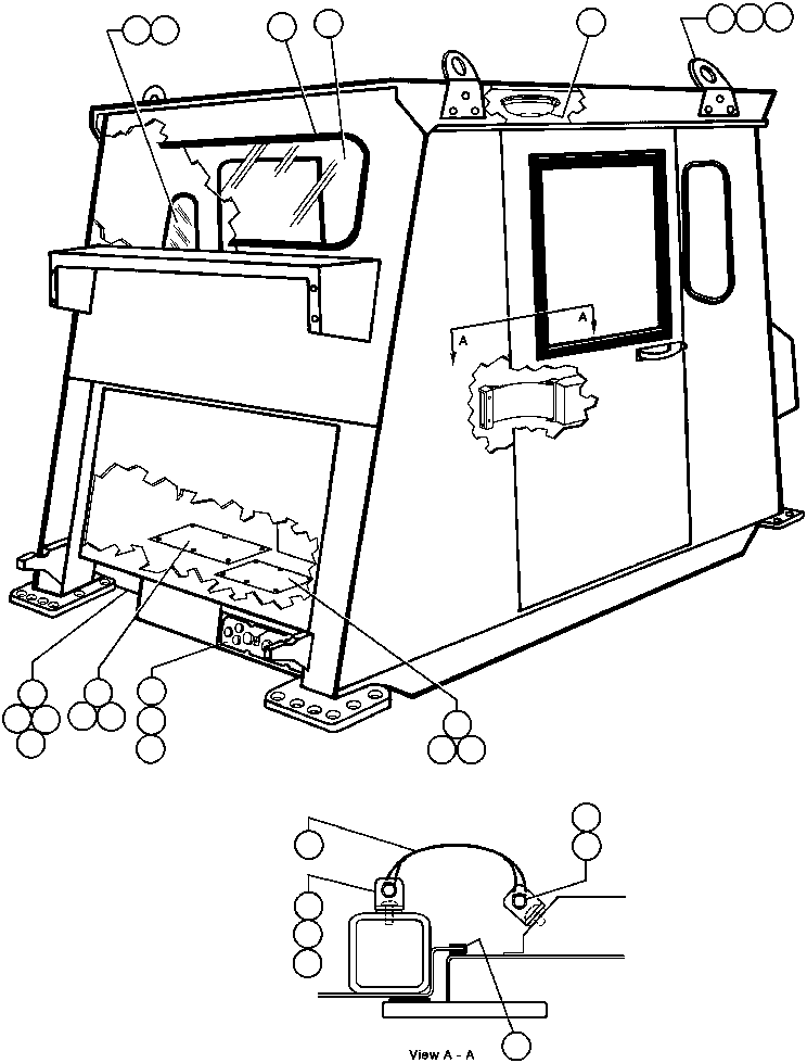 PLATE, CONNECTOR (SEE FOLLOWING PAGE FOR HARNESSES) SM0851 KOMATSU