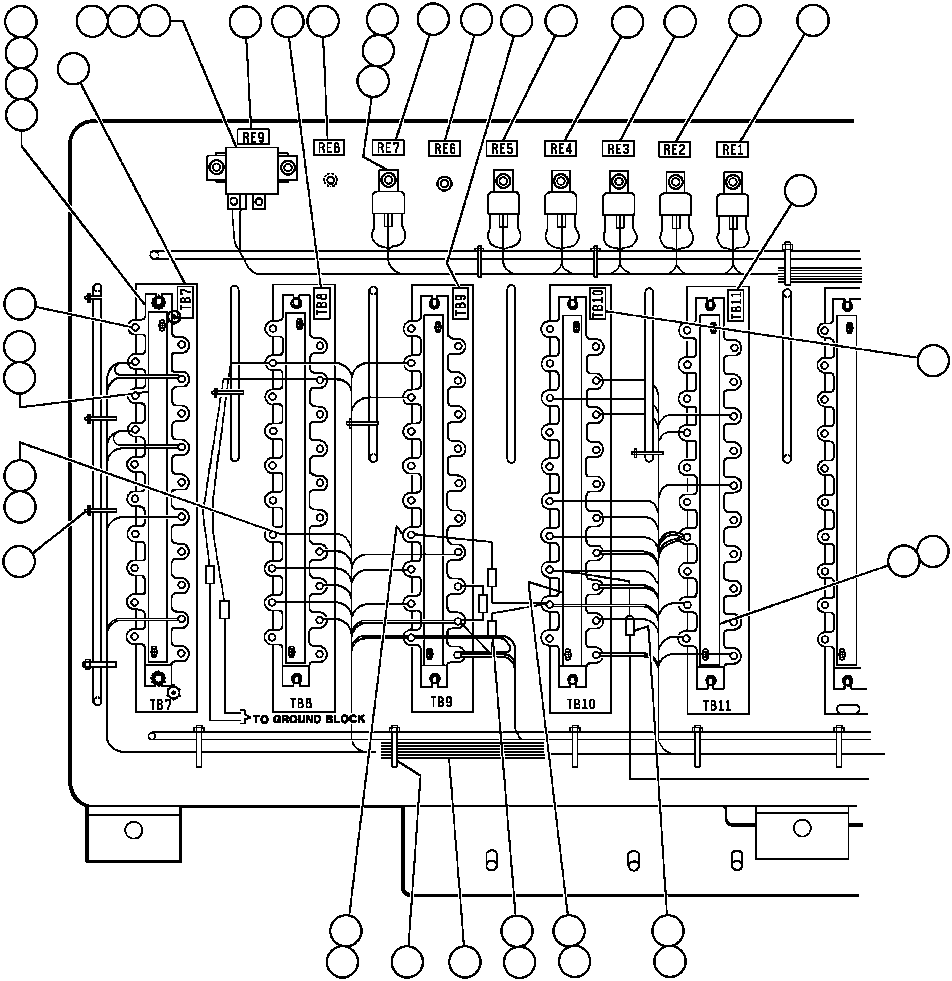 HARNESS, INTERNAL CAB EC1289 KOMATSU