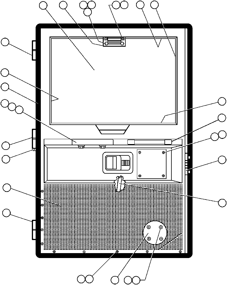 PULL, DOOR VE5833 KOMATSU