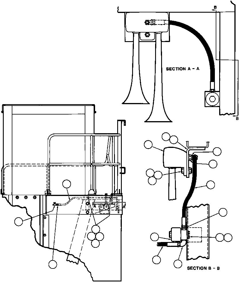 Шланг HA0485 KOMATSU