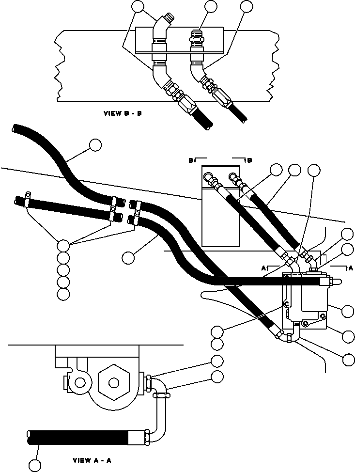 Шланг HA0903 KOMATSU