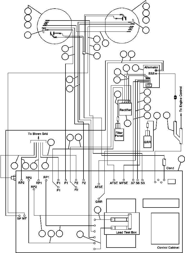 Кабель - 7J8 - (BLOWN GRID TO RP1 CONTACTOR) CH2013 KOMATSU