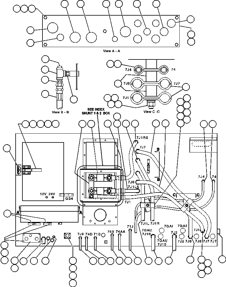 HARNESS, ENGINE DIAGNOSTIC (DDEC II) (2) EG2920 KOMATSU