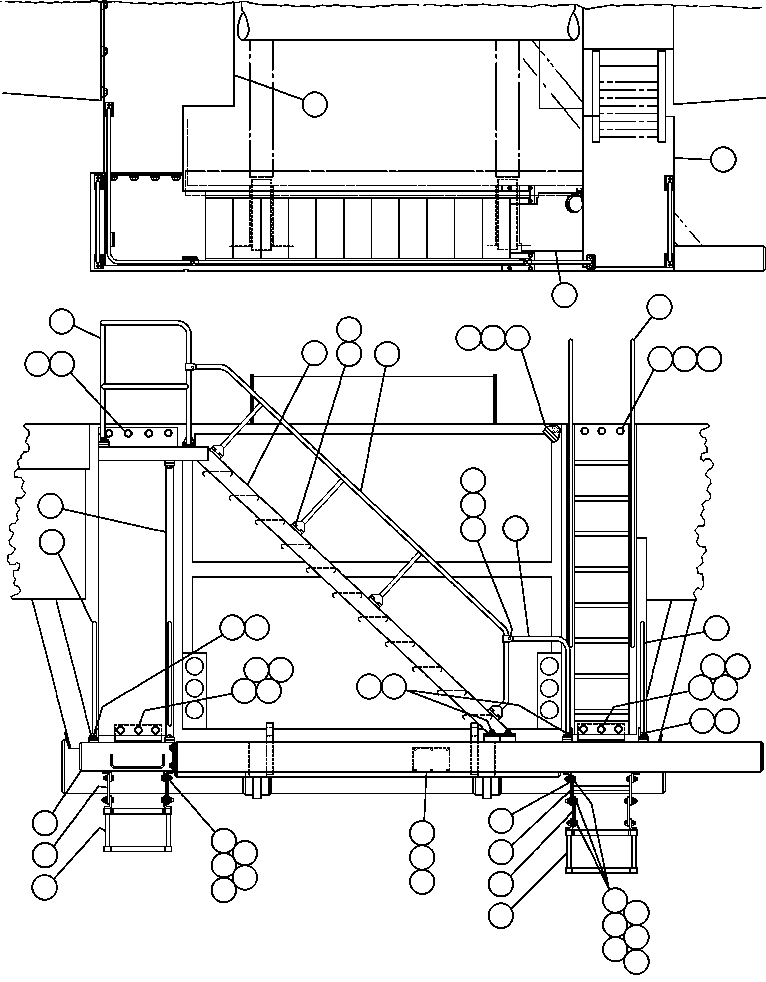 ADAPTOR, LADDER ED0696 KOMATSU